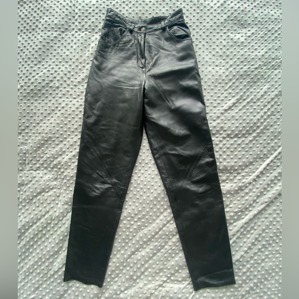 Firenze Faux-Leather Pants